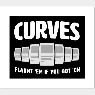 Curves Posters and Art